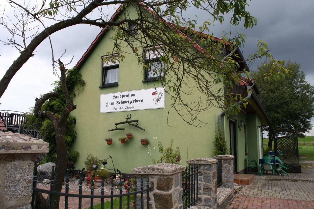 Landpension Zum Schweizerberg Neugrimnitz Ngoại thất bức ảnh